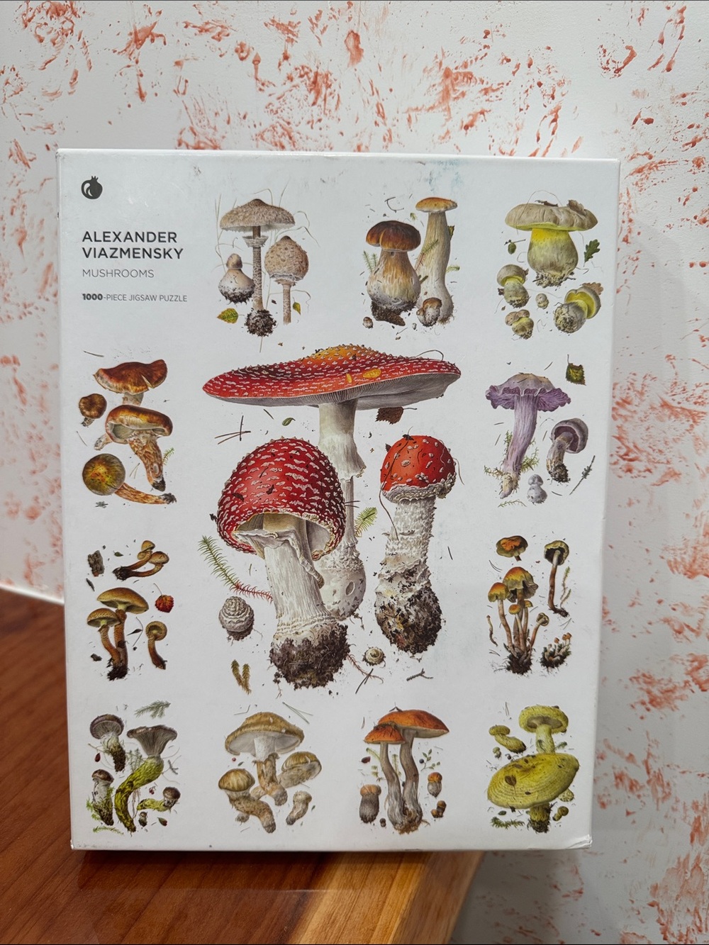 Pomegranate Alexander Viazmensky Mushrooms - 1000 Piece Puzzle